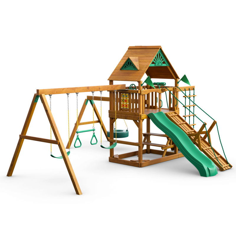 Gorilla Playsets Frontier Swing Set & Reviews Wayfair